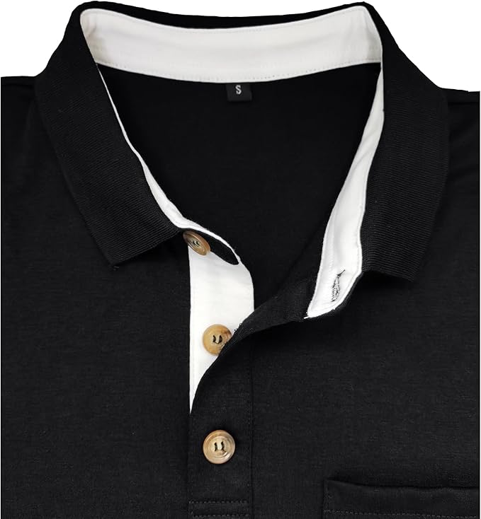 Heren Pullover Polohemd | Lange Mouwen