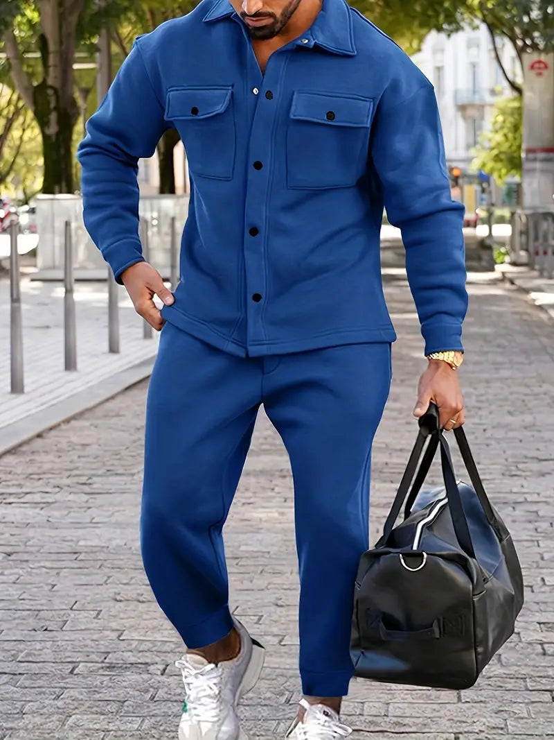 Heren Herfst Tweedelig Set | Utility, Comfort Fit