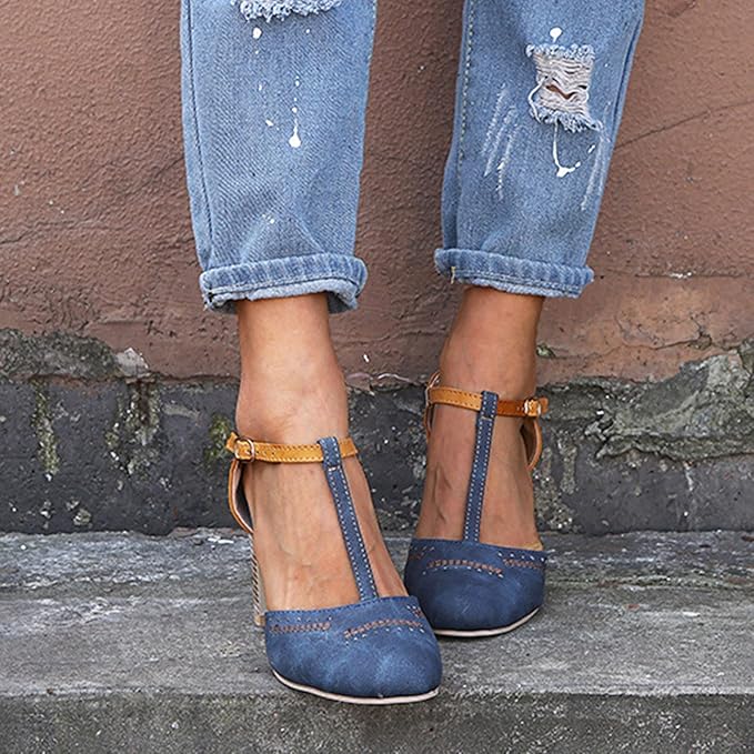 Dames Zomer Pumps | Bequem, Riemchen
