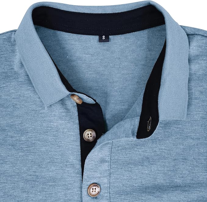 Heren Pullover Polohemd | Lange Mouwen