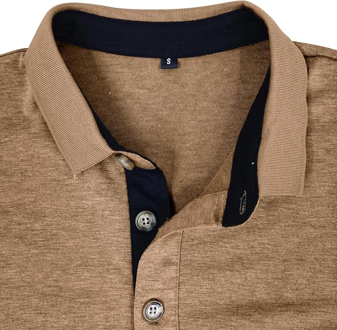 Heren Pullover Polohemd | Lange Mouwen