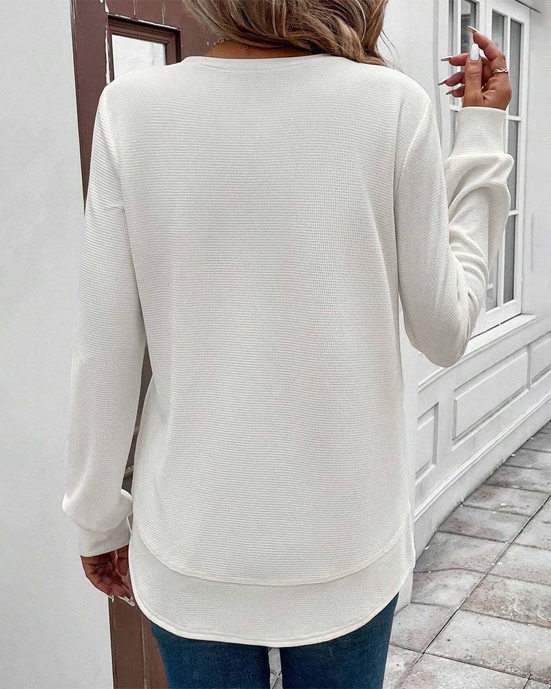 Dames Zomer Blouse | Langarm, Elegant