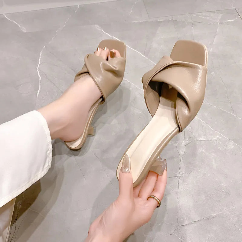 Dames Elegante Hakken | Riemloze Slip-on
