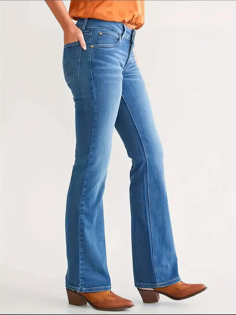 Dames Zomer Jeans | Lang, Bootcut