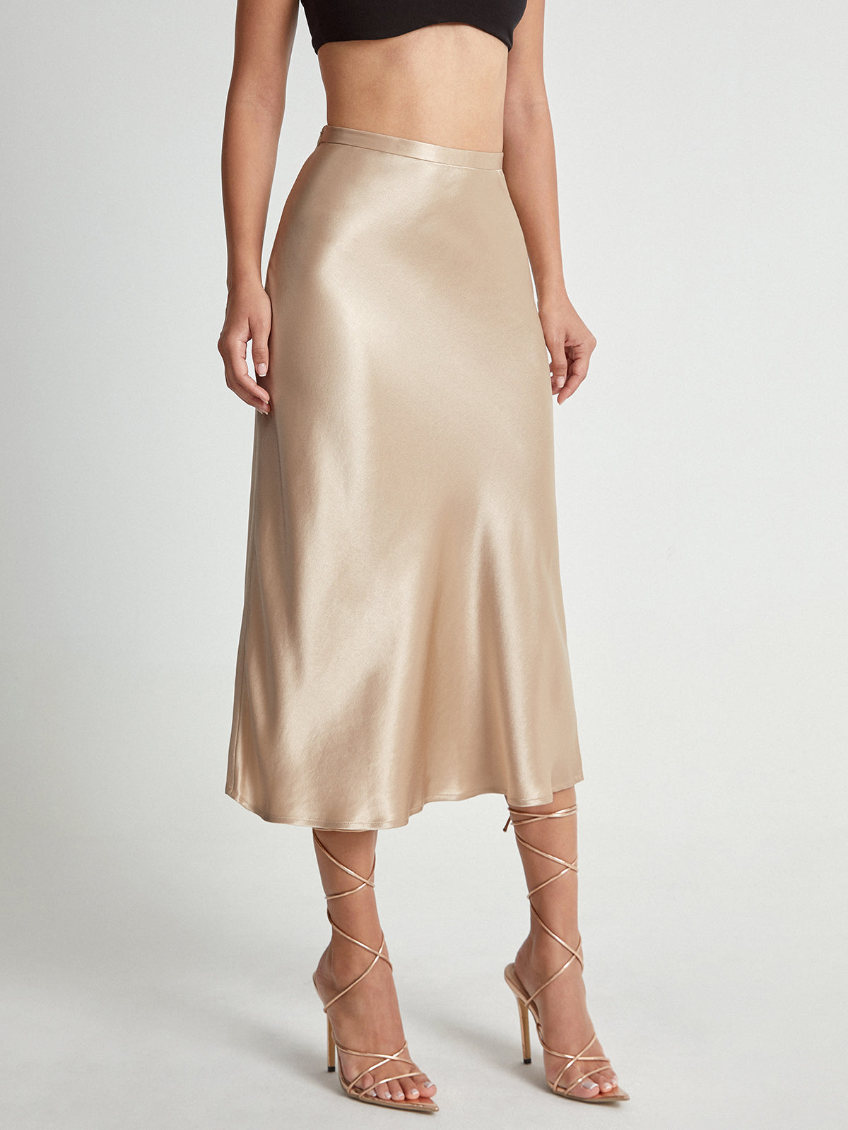 Dames Elegante Zomer Rok | Lang, Plissé