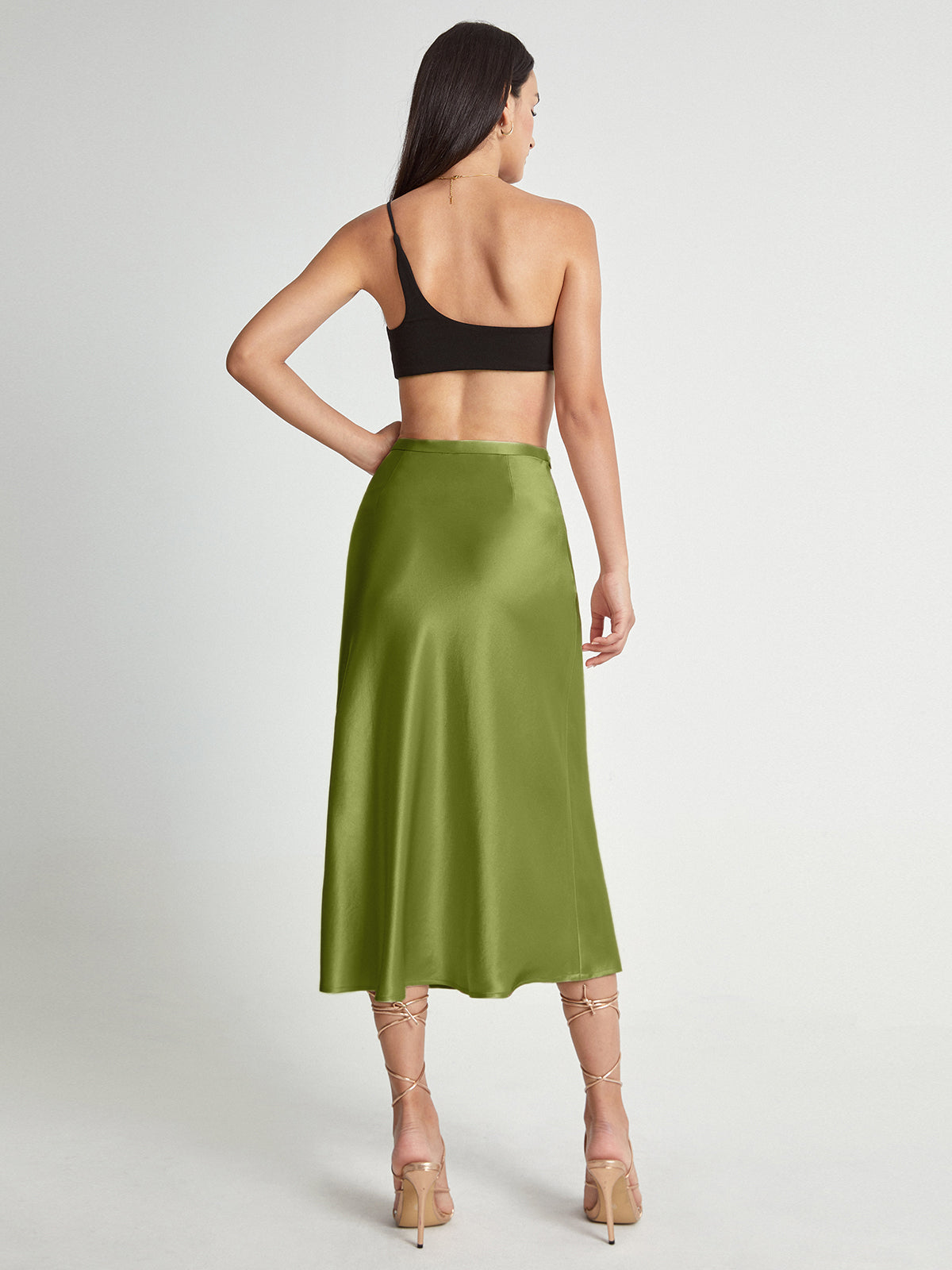 Dames Elegante Zomer Rok | Lang, Plissé