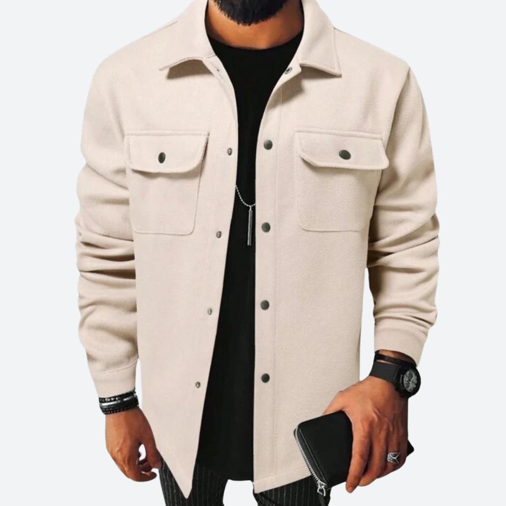 Heren Pullover Hemd | Langarm
