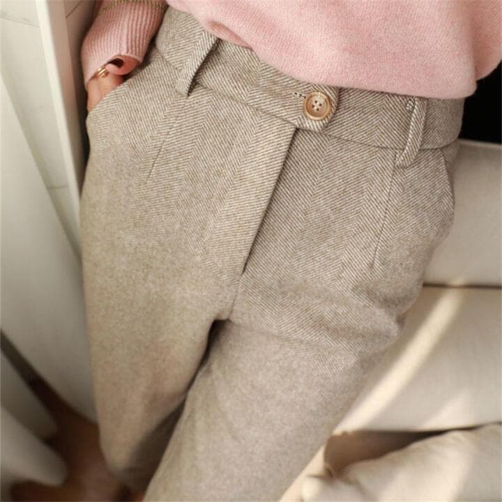 Taillierte Broek – Slim Fit, Elegante Look & Comfort de Hele Dag