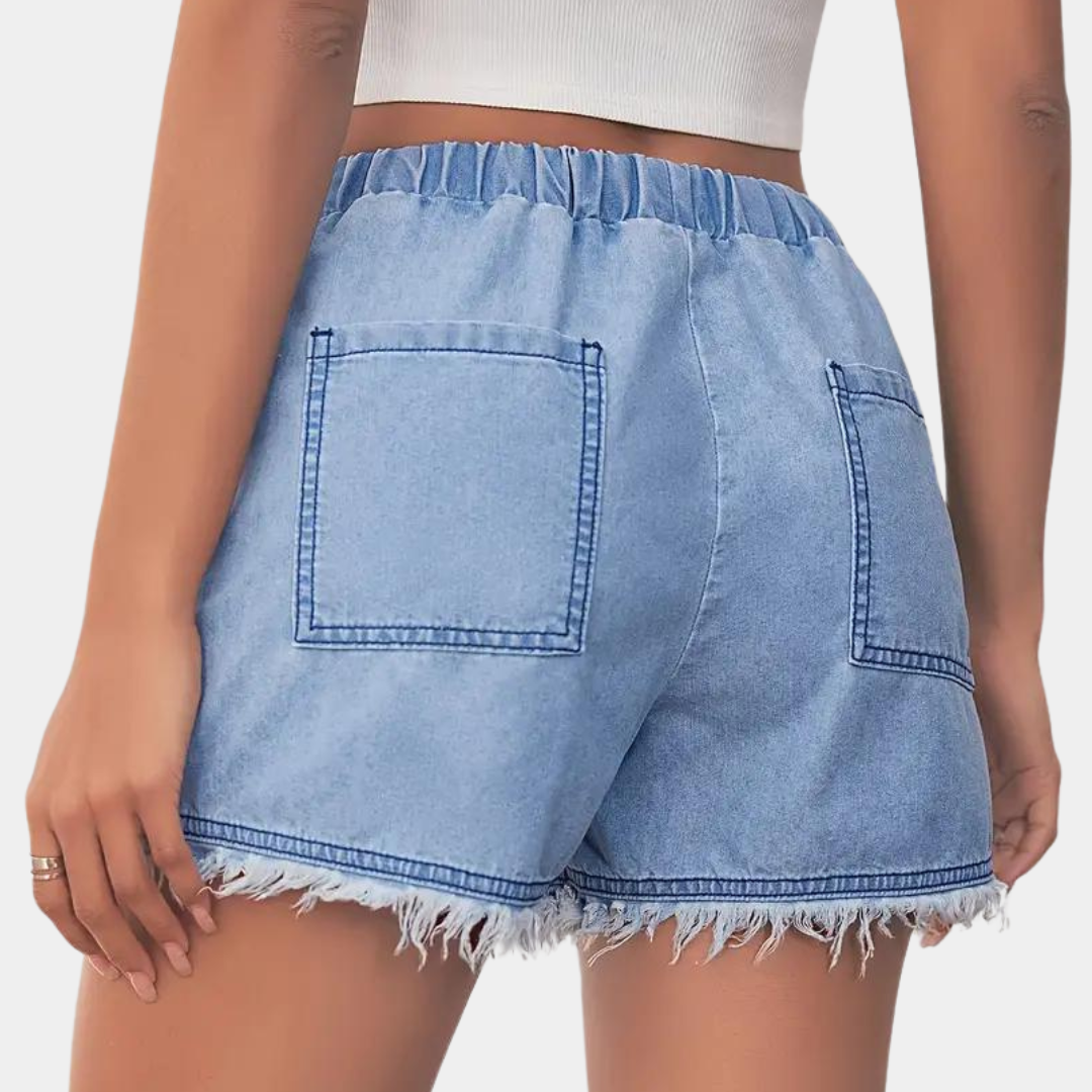Dames Zomer Spijkershorts | Kort, Rafelig