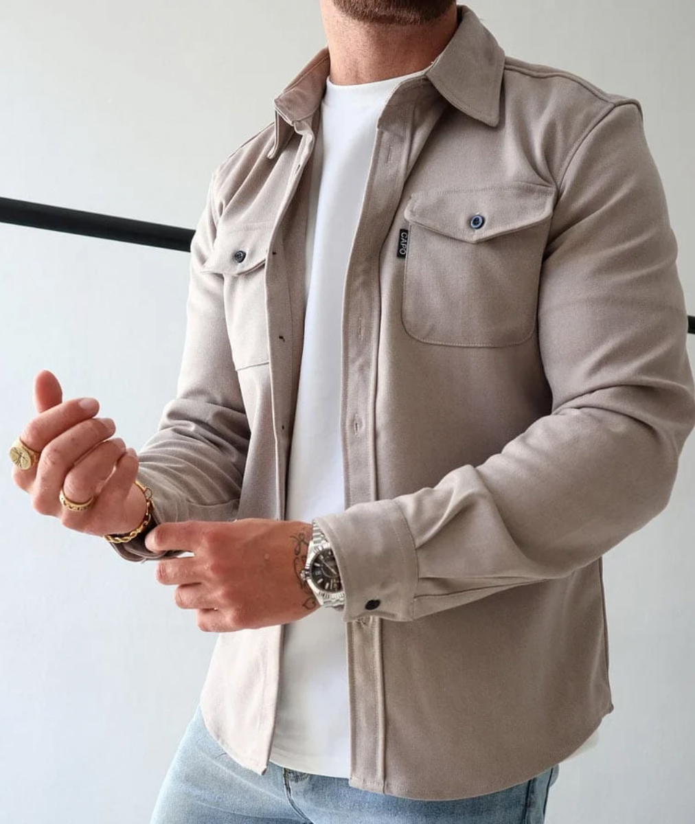Heren Modern Hemd | Lange Mouwen
