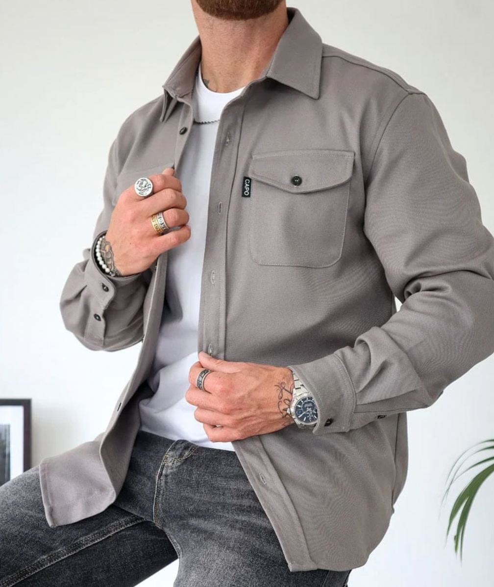 Heren Modern Hemd | Lange Mouwen