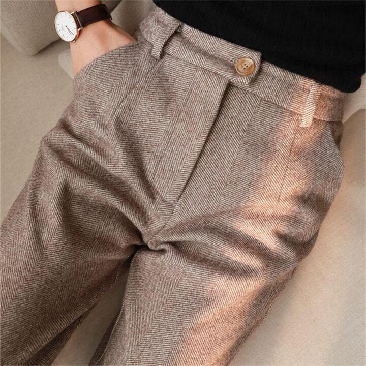 Taillierte Broek – Slim Fit, Elegante Look & Comfort de Hele Dag