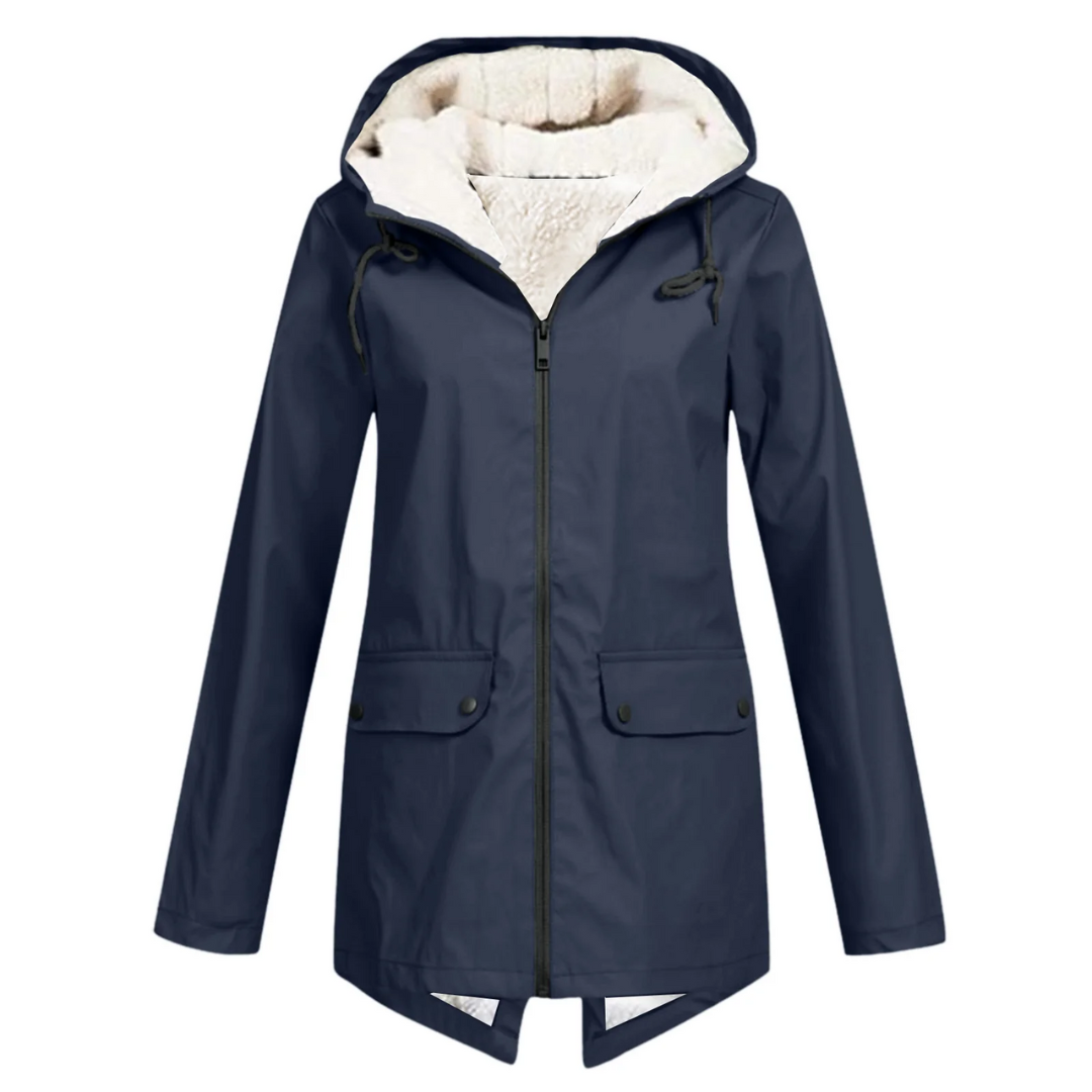 Dames Winter Parka | Lang, Met Teddyvoering