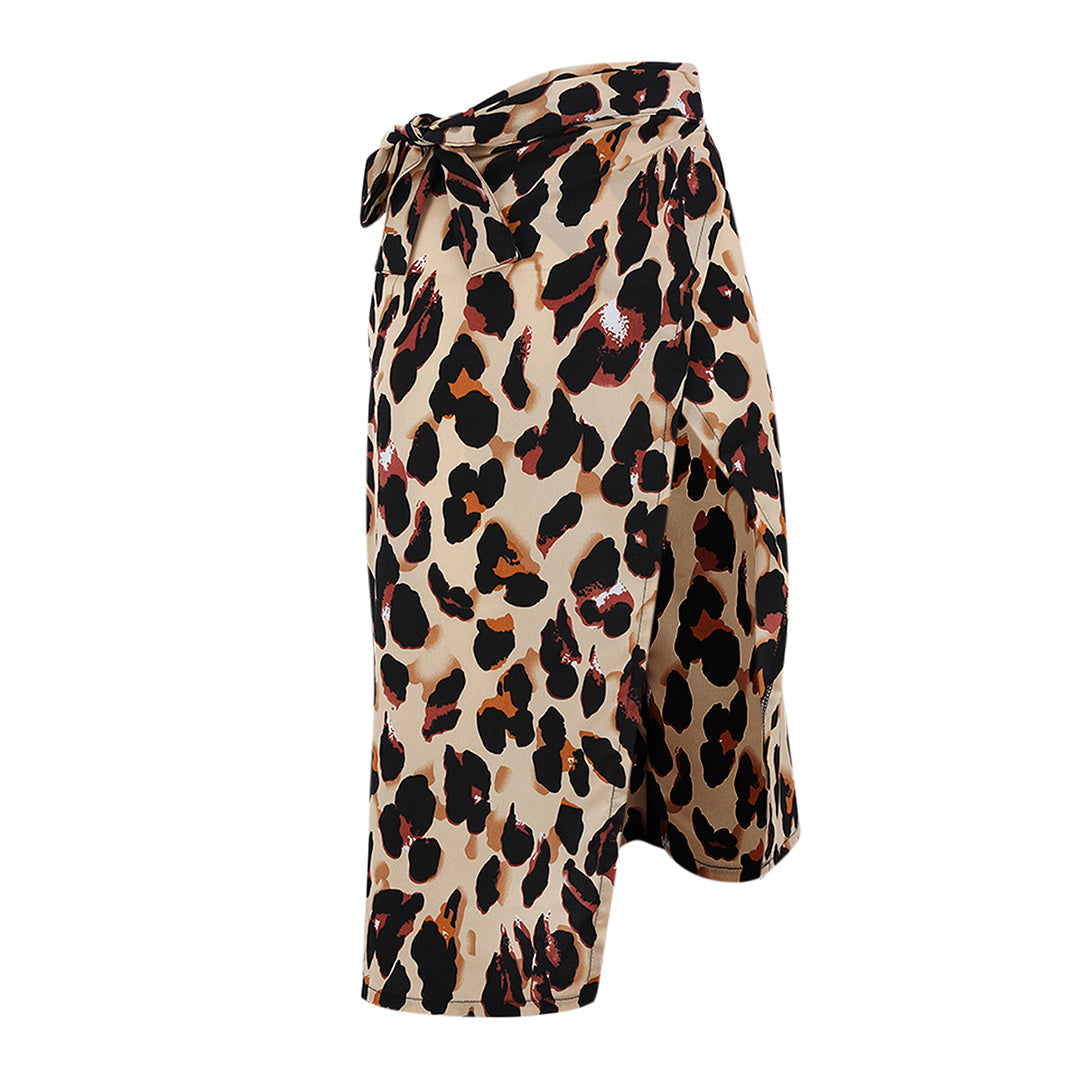 Dames Zomer Bleistift Rok | Kort, Met Strikdetail