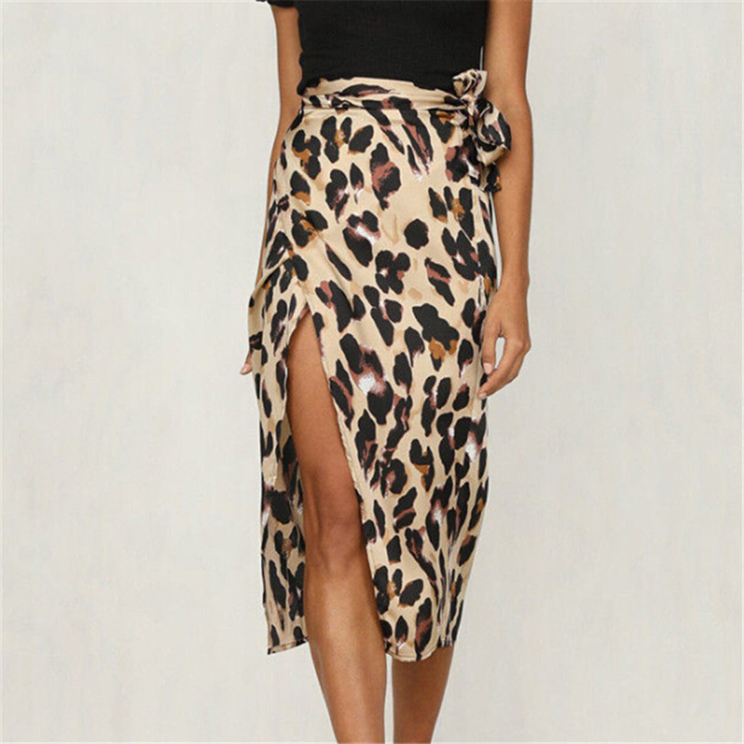 Dames Zomer Bleistift Rok | Kort, Met Strikdetail