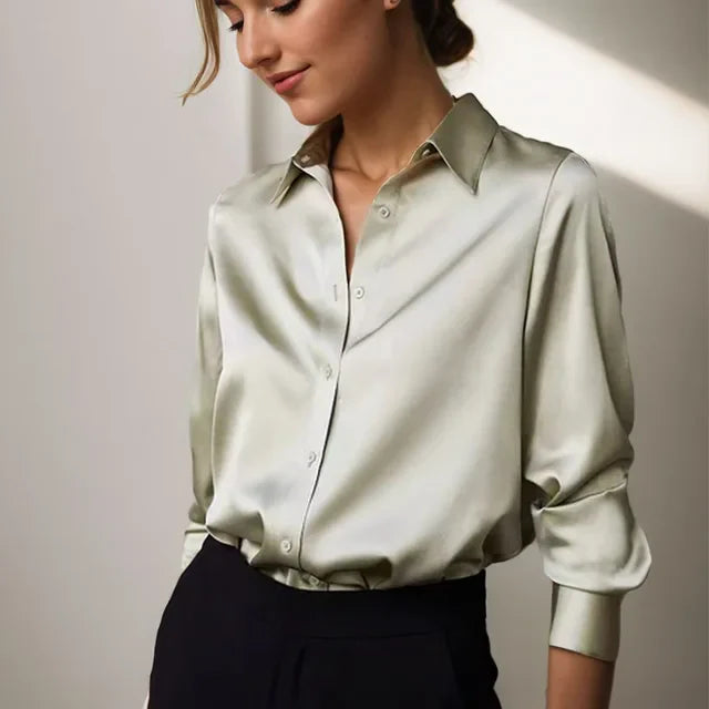 Dames Zomer Blouse | Elegant, Langarm