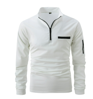 Heren Sportieve Lente Pullover | Half-Rits, Lichtgewicht