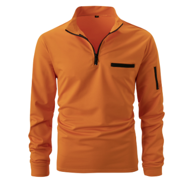 Heren Sportieve Lente Pullover | Half-Rits, Lichtgewicht