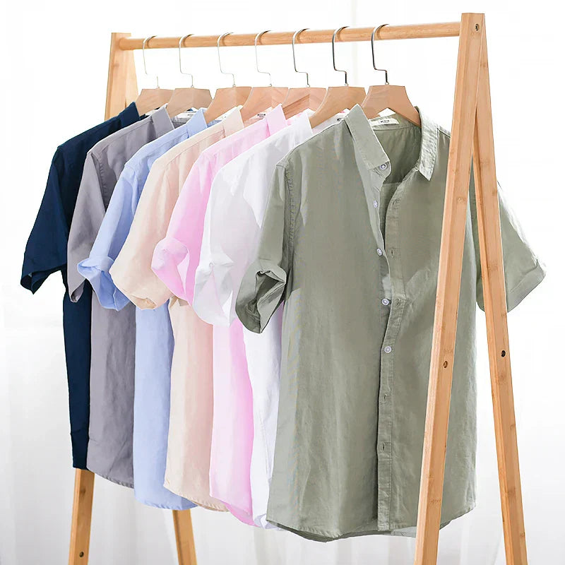 Heren Casual Hemd | Korte Mouwen