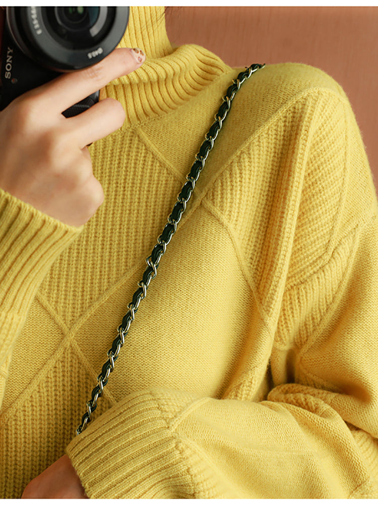 Dames Oversized Pullover | Lang, Structuur