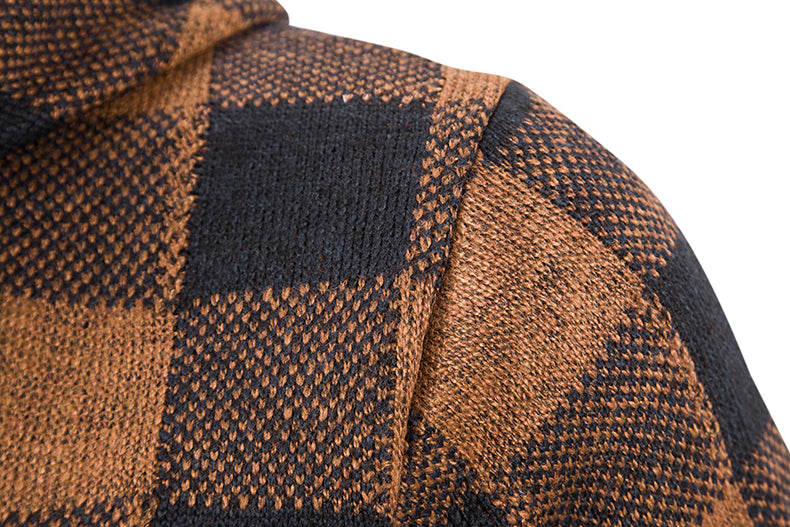Heren Warme Winter Hoodie | Fleecevoering, Ritssluiting