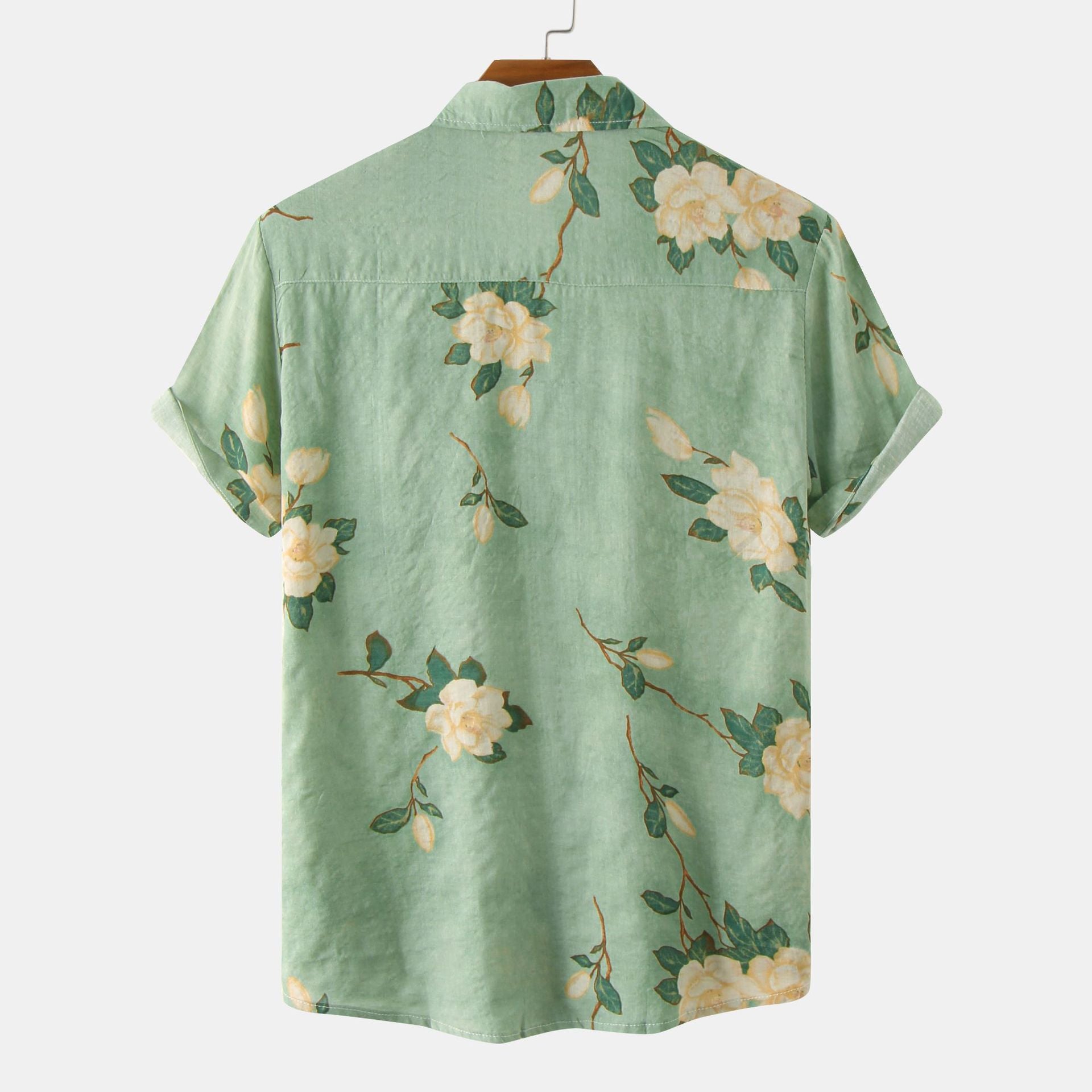Heren Bedrukt Shirt | Zomerse Stijl