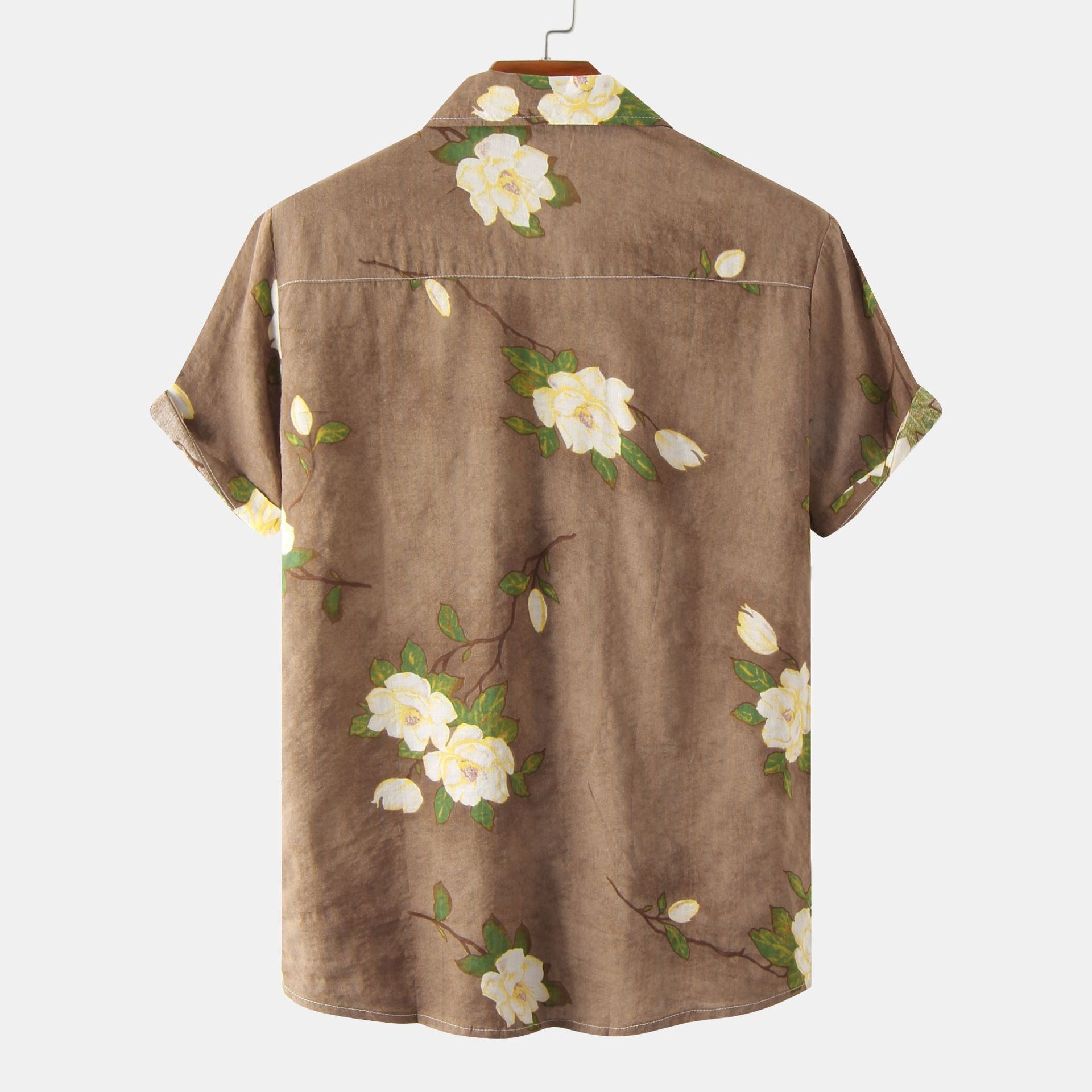 Heren Bedrukt Shirt | Zomerse Stijl