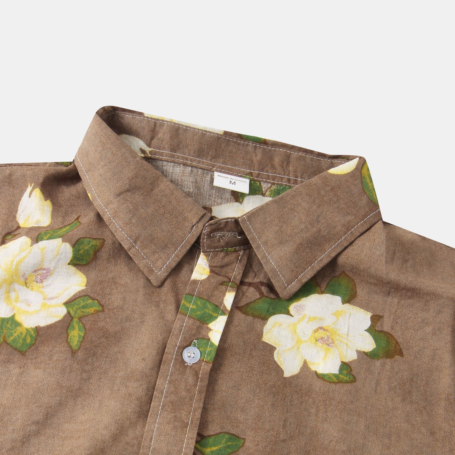 Heren Bedrukt Shirt | Zomerse Stijl