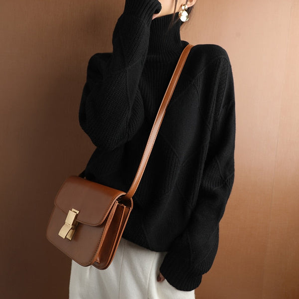 Dames Oversized Pullover | Lang, Structuur