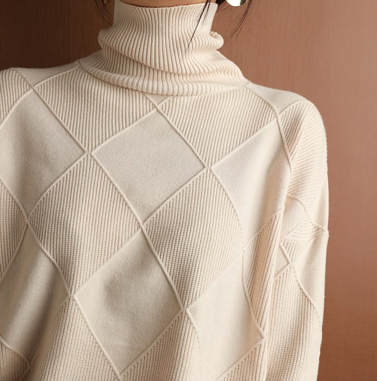 Dames Oversized Pullover | Lang, Structuur