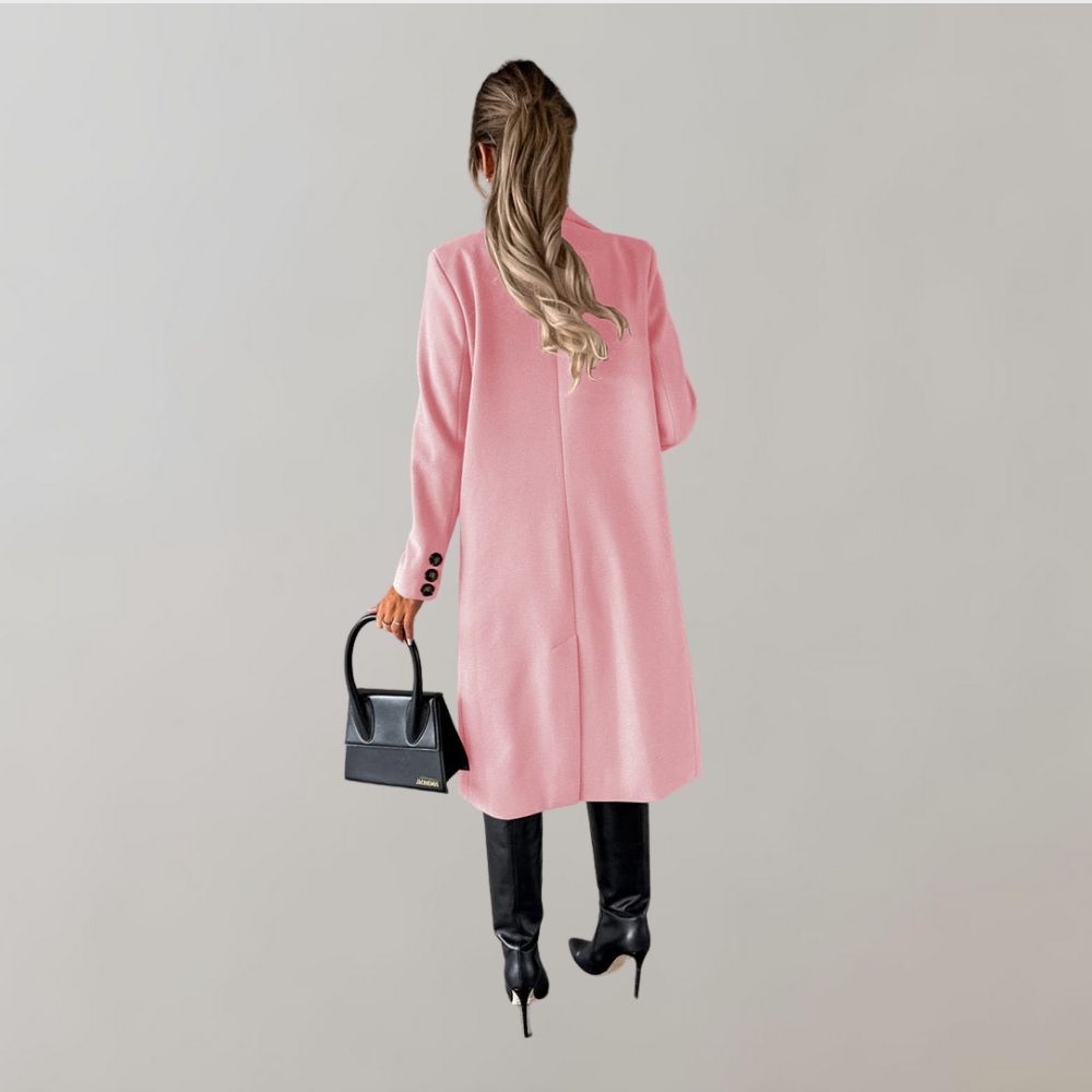 Dames Winter Mantel | Lang, Dubbelrijig
