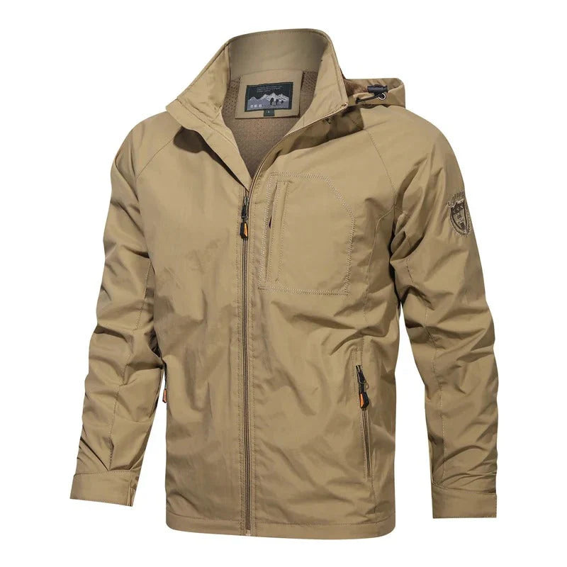 Heren Windbreaker Jas | Licht & Waterdicht