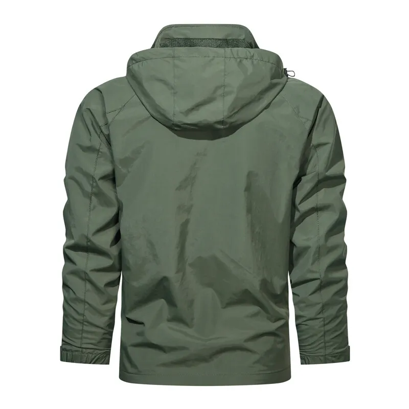 Heren Windbreaker Jas | Licht & Waterdicht