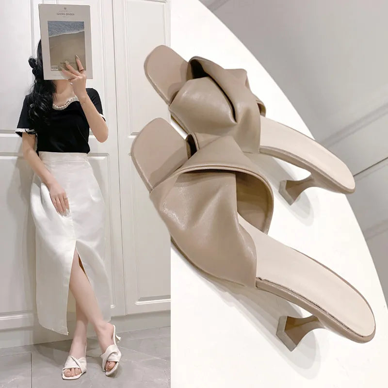 Dames Elegante Hakken | Riemloze Slip-on