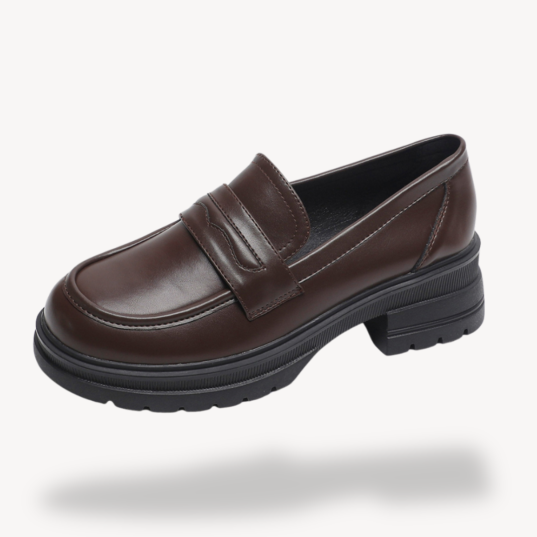 Dames Zomerse Leren Loafers | Elegant, Comfortabel
