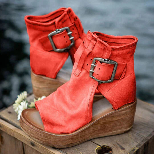 Dames Stoere Sandalen Absätzen | Plateau