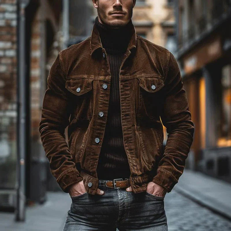 Elias | Corduroy herenjas | Warm