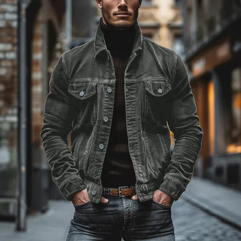 Elias | Corduroy herenjas | Warm