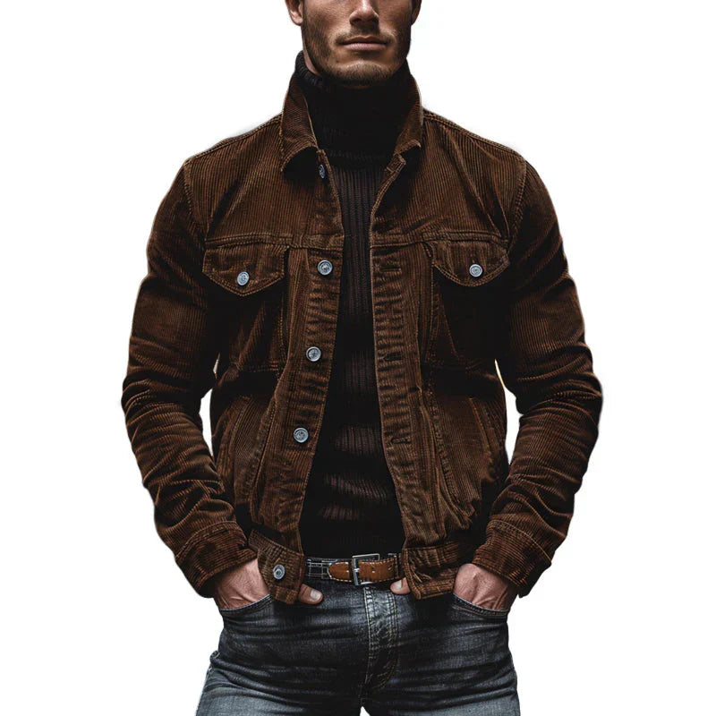 Elias | Corduroy herenjas | Warm